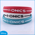 Custom Texts & Logo Rubber Wristbands Silicone Bracelet for Events & Promotion Gift